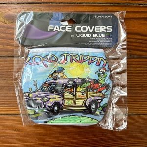 NIP Liquid Blue Greatful Dead face cover